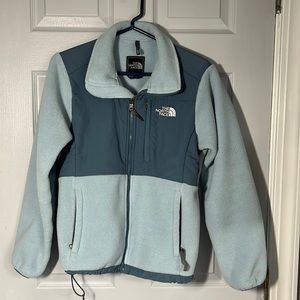 Light blue North Face fleece